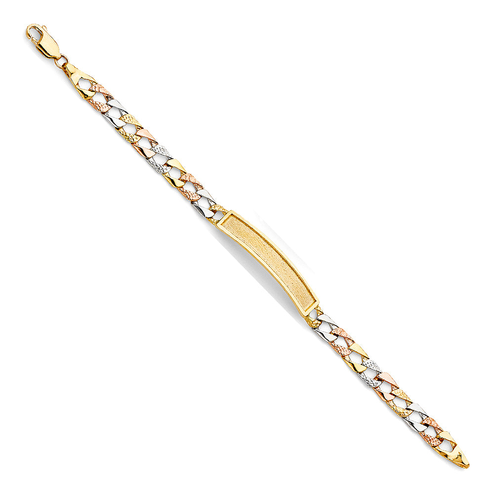 Link ID Bracelets - 14K GOLD - AB475