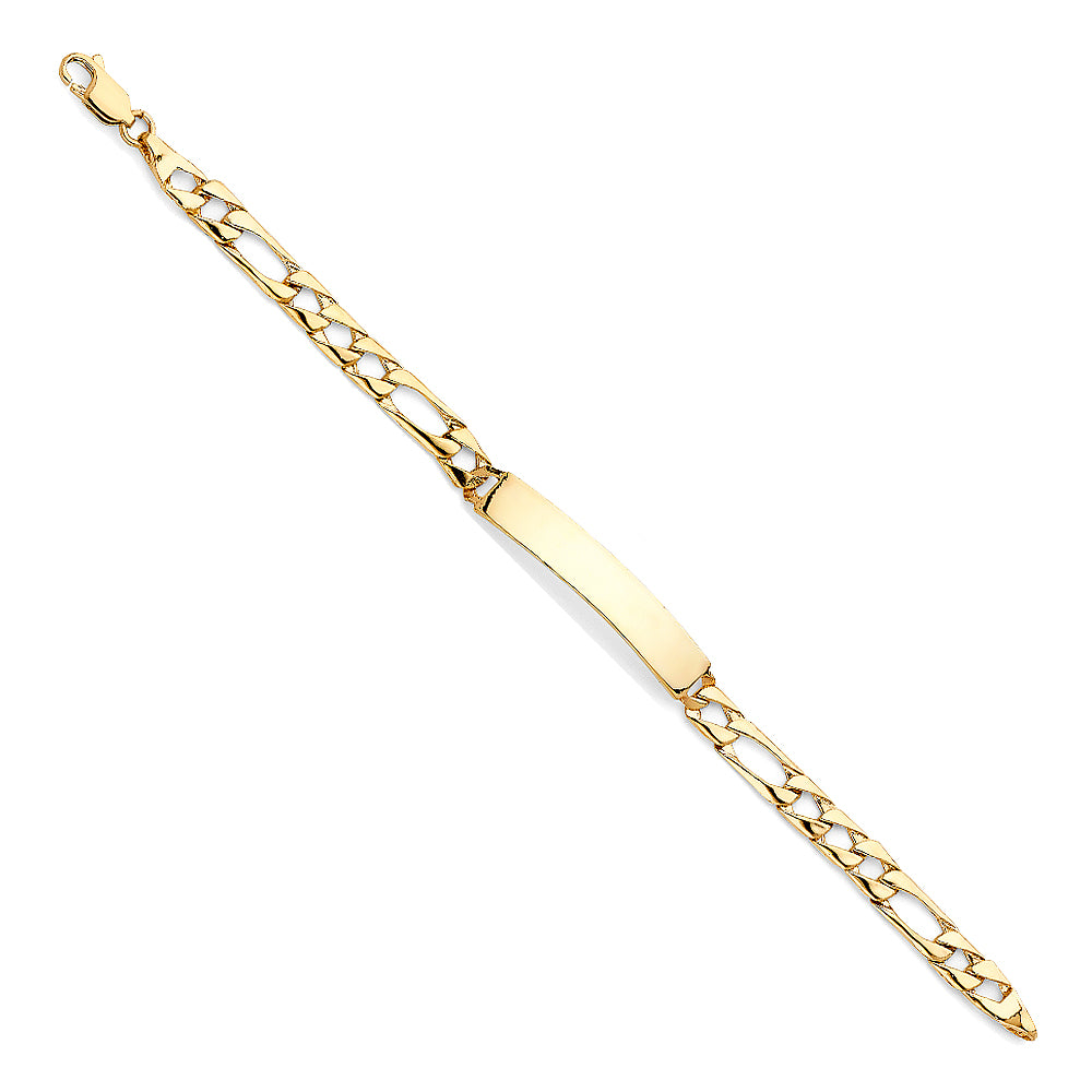 Link ID Bracelets - 14K GOLD - AB478