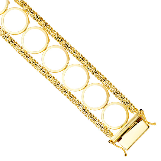 Bracelet - 14K GOLD - AB525