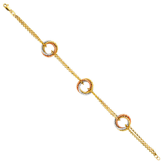 Bracelet- 14K GOLD - AB537