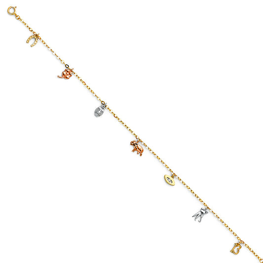 Bracelet - 14K GOLD - AB550