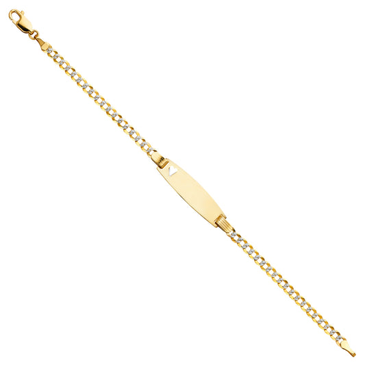 Baby ID Bracelets - 14K GOLD - AB91