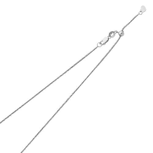 Adjustable Pendant Chains - 0.8 mm 14K GOLD - CH182
