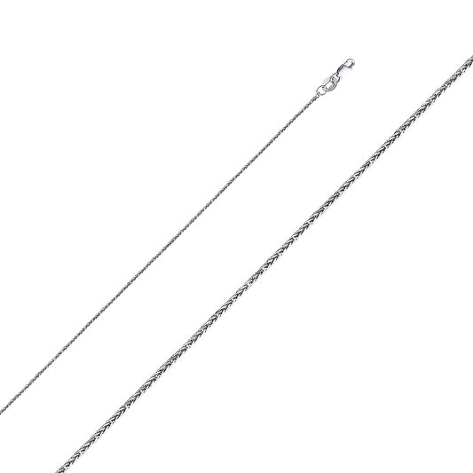 D.C. Square Wheat- 0.8 mm 14K GOLD - CH195