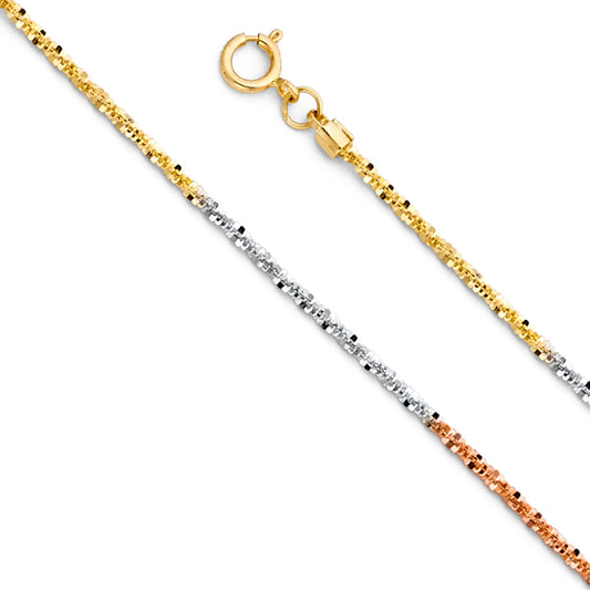 Glitter - 1.1 mm 14K GOLD - CH209