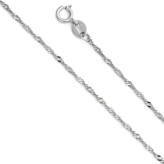 Singapore - 1.2 mm 14K GOLD - CH212