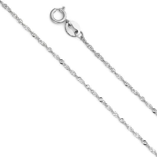 Singapore - 0.9 mm 14K GOLD - CH213