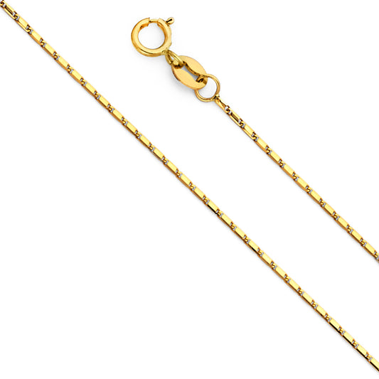 Assorted - 1.0 mm 14K GOLD - CH218