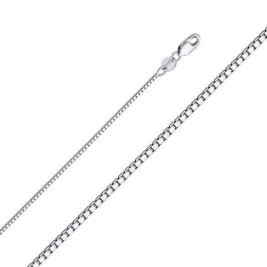Box White - 1.0 mm 14K GOLD - CH259