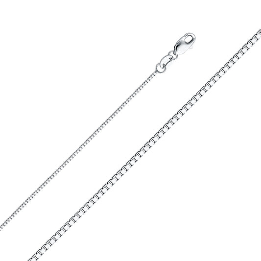 Box White - 0.8 mm 14K GOLD - CH260