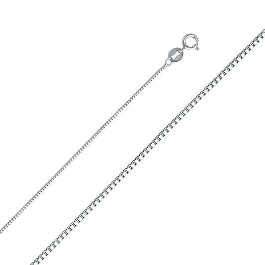 Box White - 0.6 mm 14K GOLD - CH261