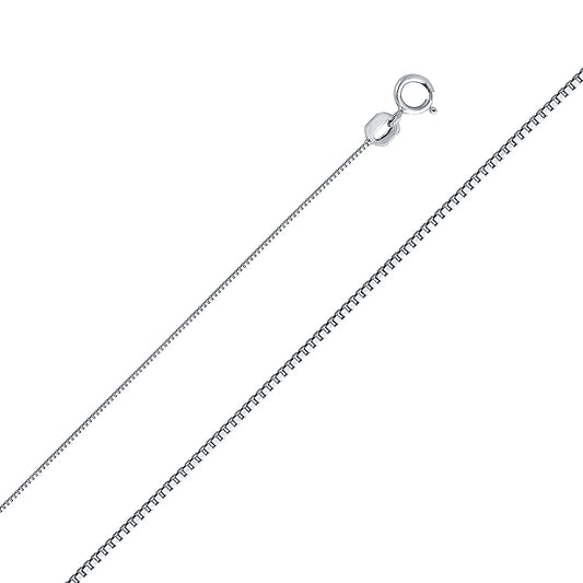 Box White - 0.5 mm 14K GOLD - CH262