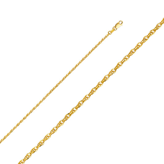 Cadena Double Link Hollow Rope CH440