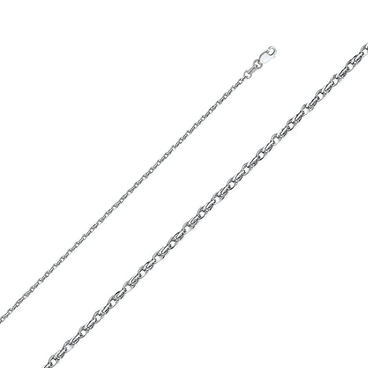 Cadena Double Link Hollow Rope CH442