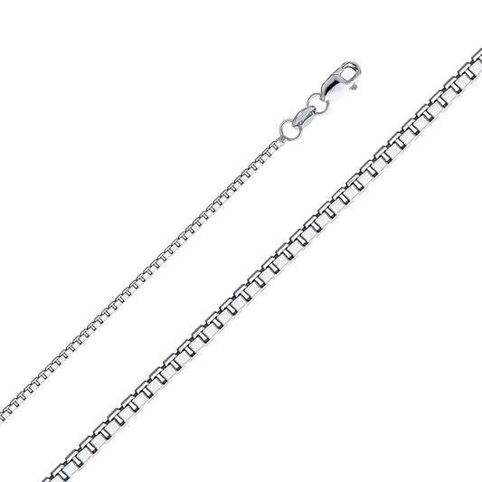Box White - 1.2 mm 14K GOLD - CH474