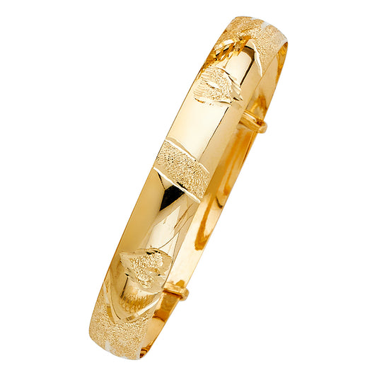 Fancy Bangles - 14K GOLD - GL101