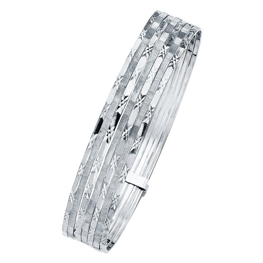 7 Days Bangles - 14K GOLD - GL138