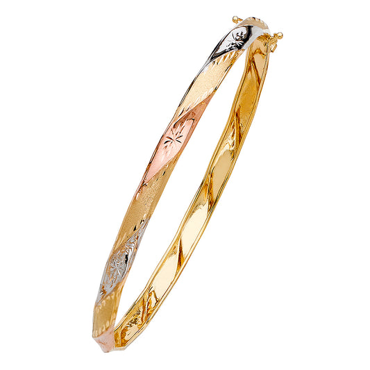 Fancy Bangles - 14K GOLD - GL45