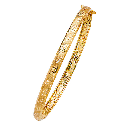 Fancy Bangles - 14K GOLD - GL49