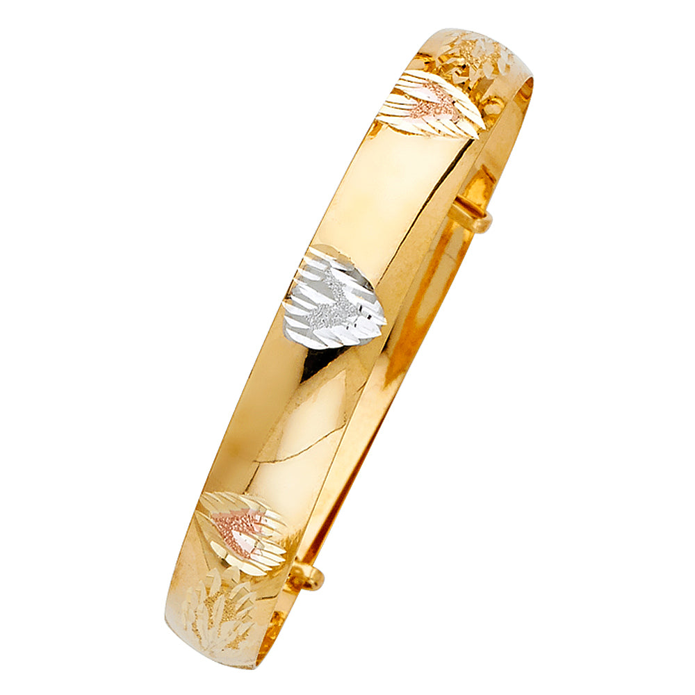 Fancy Bangles - 14K GOLD - GL99