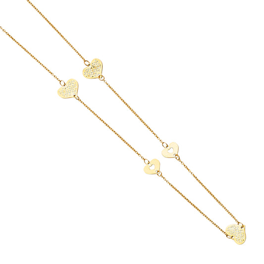 Light Fancy Chain Necklaces - 3.1 mm 14K GOLD - NK261