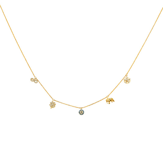 Light Necklaces - 14K GOLD - NK300