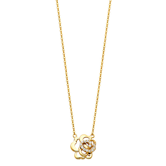 Fancy Necklaces - 14K GOLD - NK103