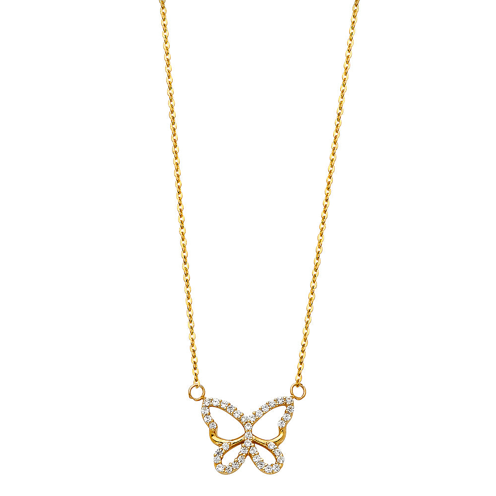Fancy Necklaces - 14K GOLD - NK106