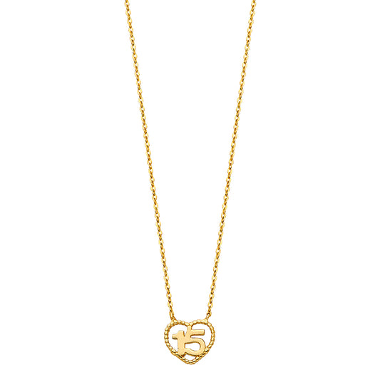 Fancy Necklaces - 14K GOLD - NK112