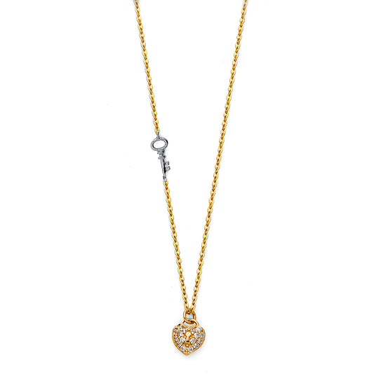 Fancy Necklaces - 14K GOLD - NK116