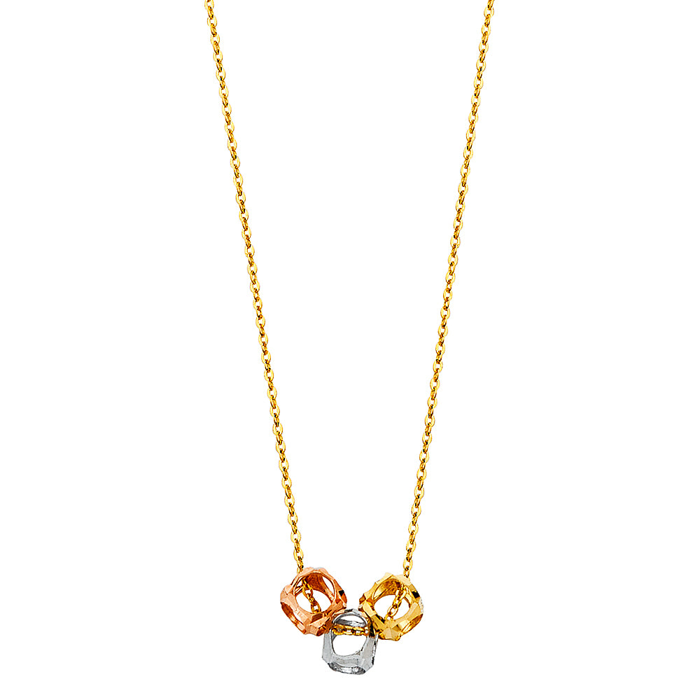 Fancy Necklaces - 14K GOLD - NK138