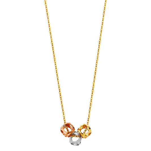 Fancy Necklaces - 14K GOLD - NK138
