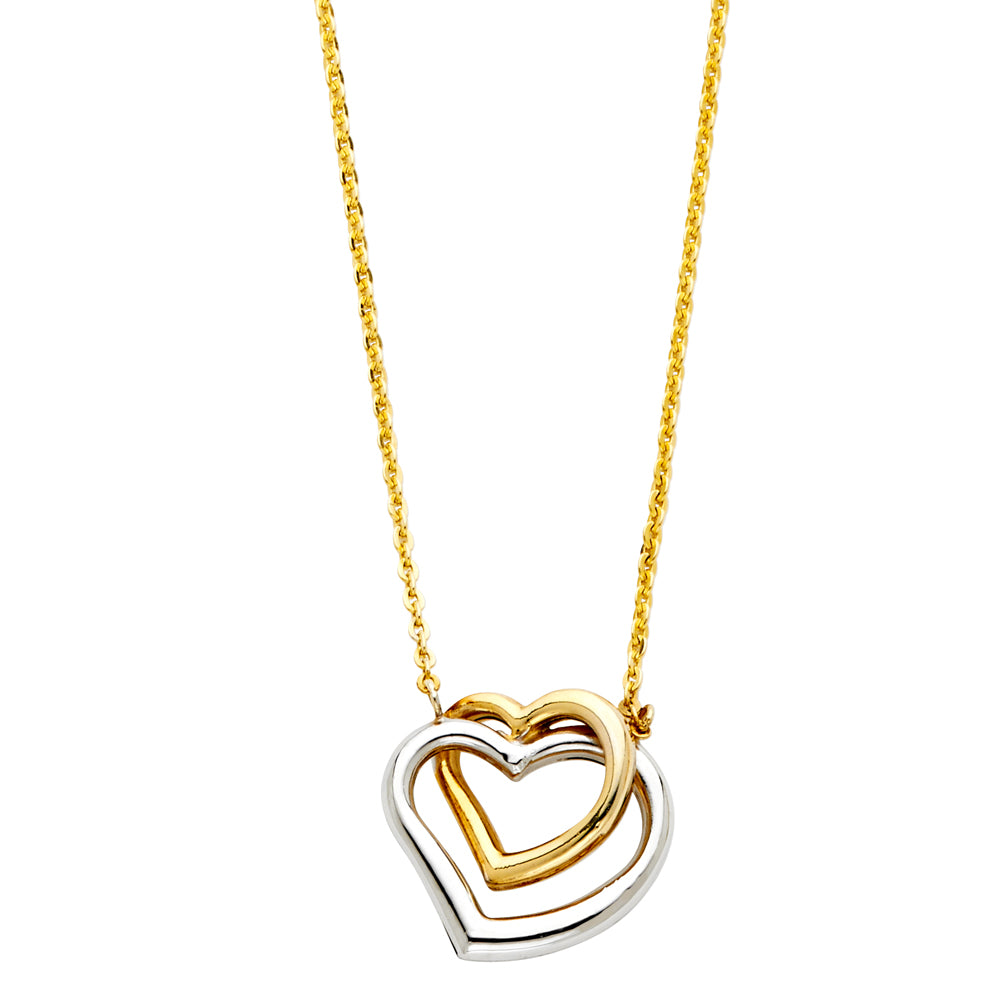 Hollow Collection Necklaces - 14K GOLD - NK149