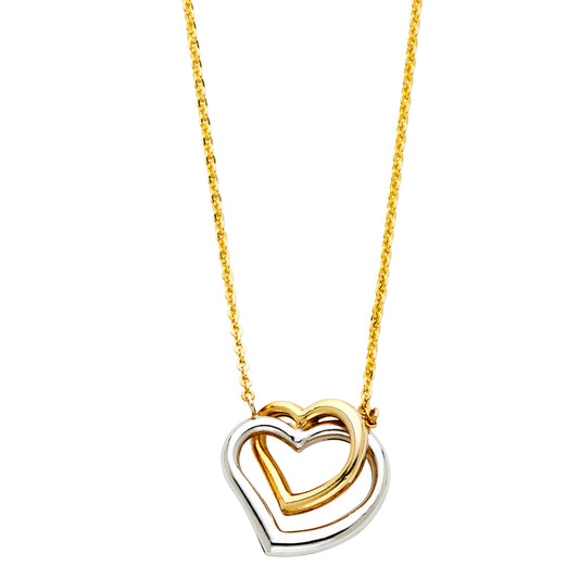 Hollow Collection Necklaces - 14K GOLD - NK149