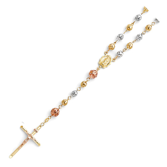 Rosary - 6 mm - 14K GOLD - NK159