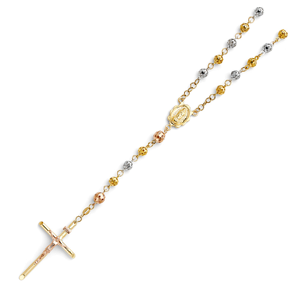 Rosary - 5 mm - 14K GOLD - NK160