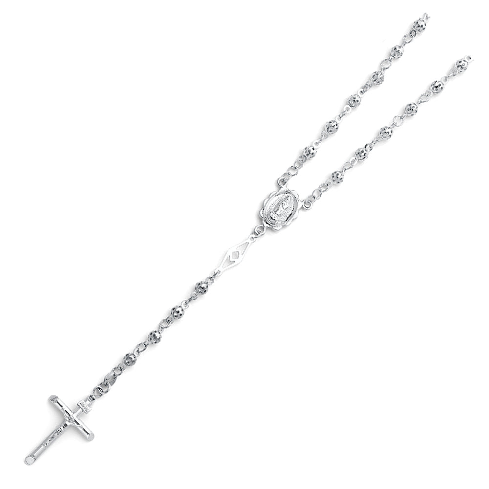Rosary - 4 mm - 14K GOLD - NK163