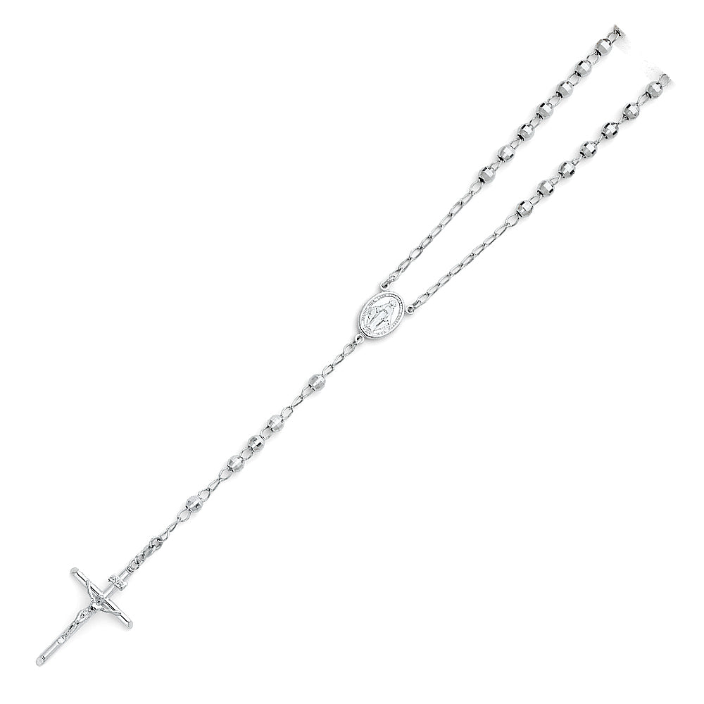 Rosary - 5 mm - 14K GOLD - NK173