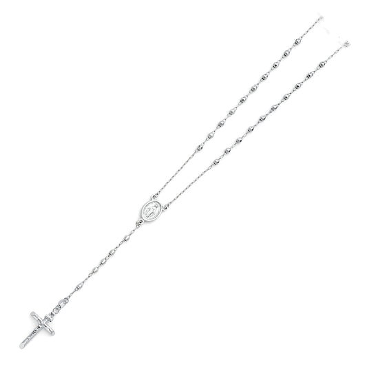 Rosary - 4 mm - 14K GOLD - NK175