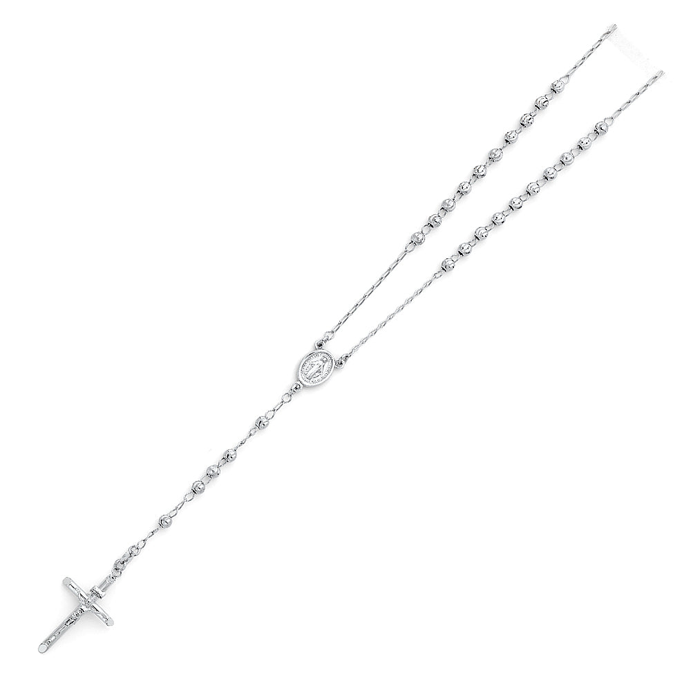 Rosary - 4 mm - 14K GOLD - NK178