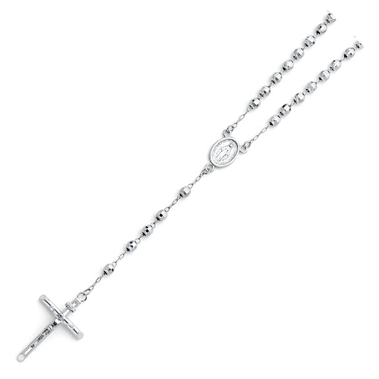 Rosary - 3 mm - 14K GOLD - NK184
