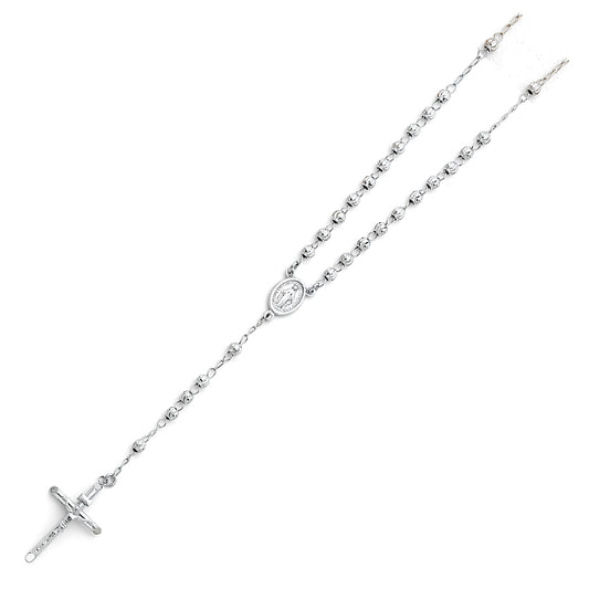 Rosary Necklaces - 3 mm - 14K GOLD - NK192
