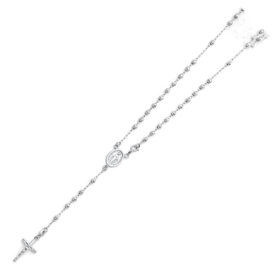 Rosary Necklaces - 3 mm - 14K GOLD - NK193