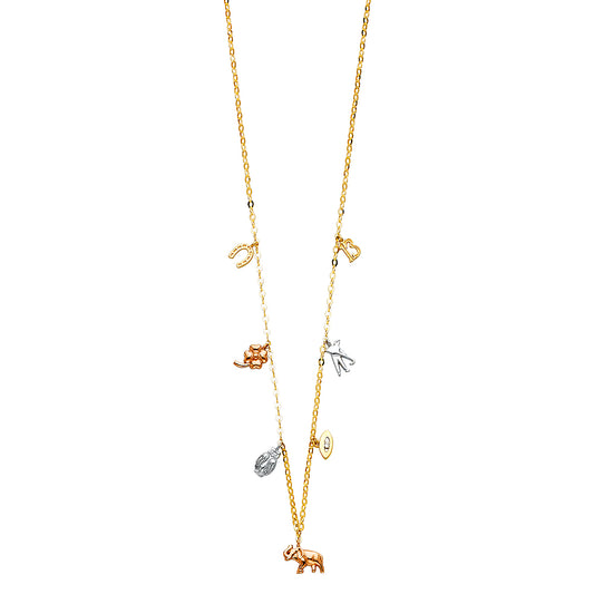 Light Necklaces - 14K GOLD - NK197