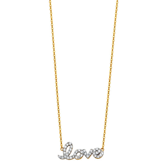 Fancy Necklaces - 14K GOLD - NK216