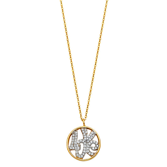 Fancy Necklaces - 14K GOLD - NK217