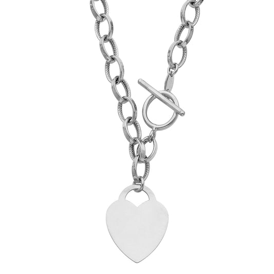Hollow Links Necklace - 14K GOLD - NK29W