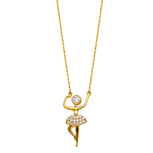 Fancy Necklaces - 14K GOLD - NK87