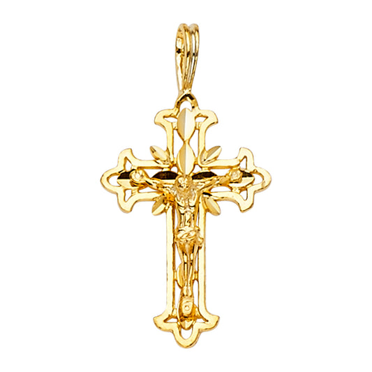 Crucifix Pendants - 14K GOLD - PT1006