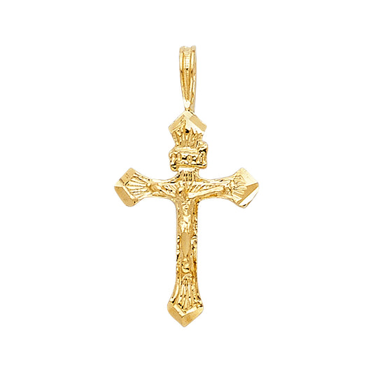Crucifix Pendants - 14K GOLD - PT1008